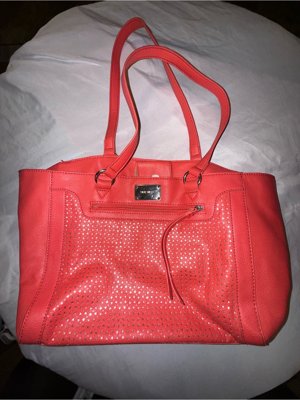 Nine West Coral Perforated Tote Bag - Women